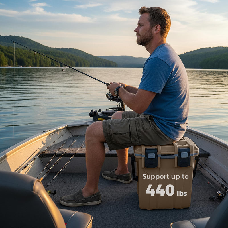 Load image into Gallery viewer, Goplus 21QT Ultra-Light Injection Molded Cooler with Handles & Bottle Opener