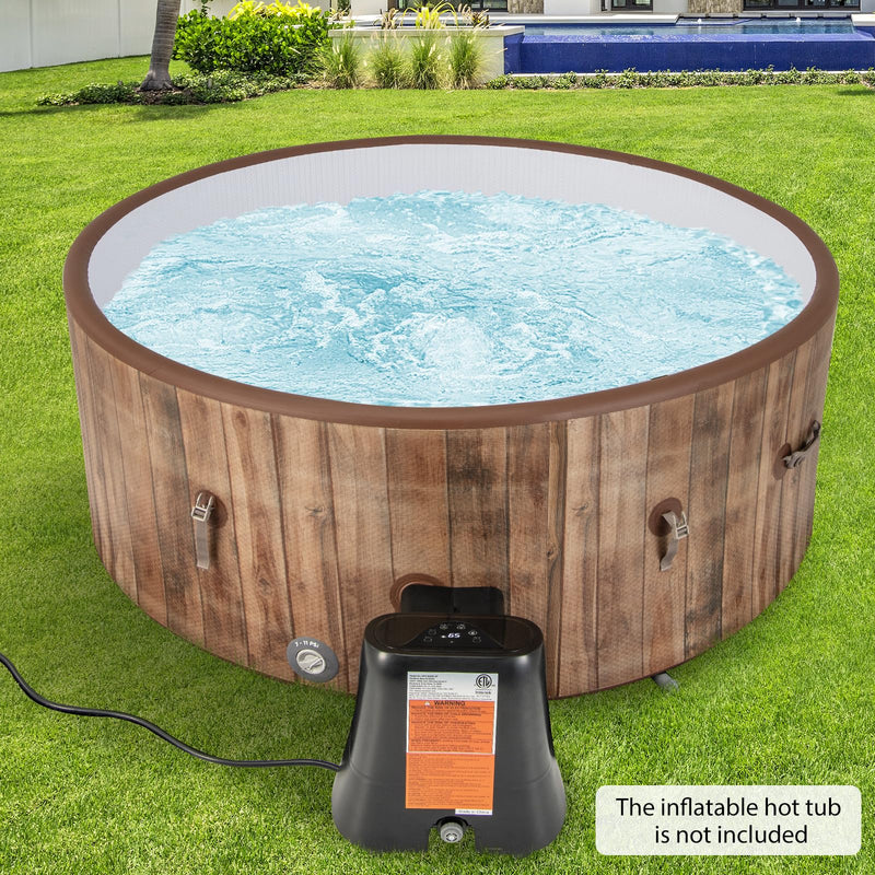 Load image into Gallery viewer, Goplus Electric Heater Pump for Inflatable Hot Tub, 1350W SPA Control Center for Bubble, Filtration & Heating