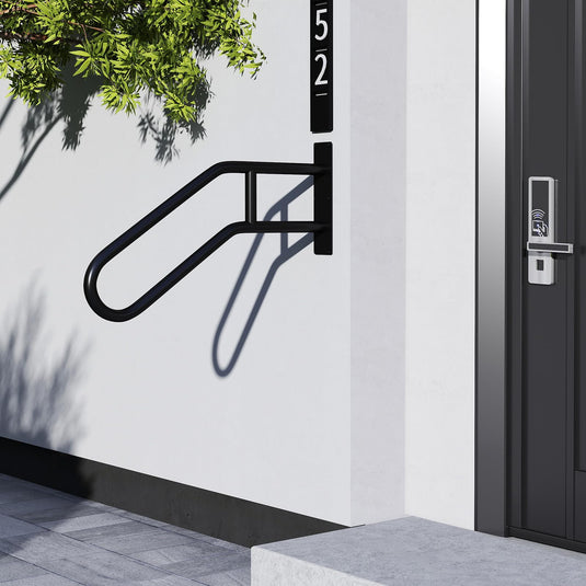 Goplus Non-Slip Wall Mount Stair Hand Railing Grab Bar for Elderly Kids Pregnant Women