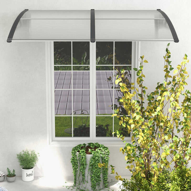 Load image into Gallery viewer, Goplus Awnings for Doors  Window Awning with Rain Snow Sunlight UV Protection