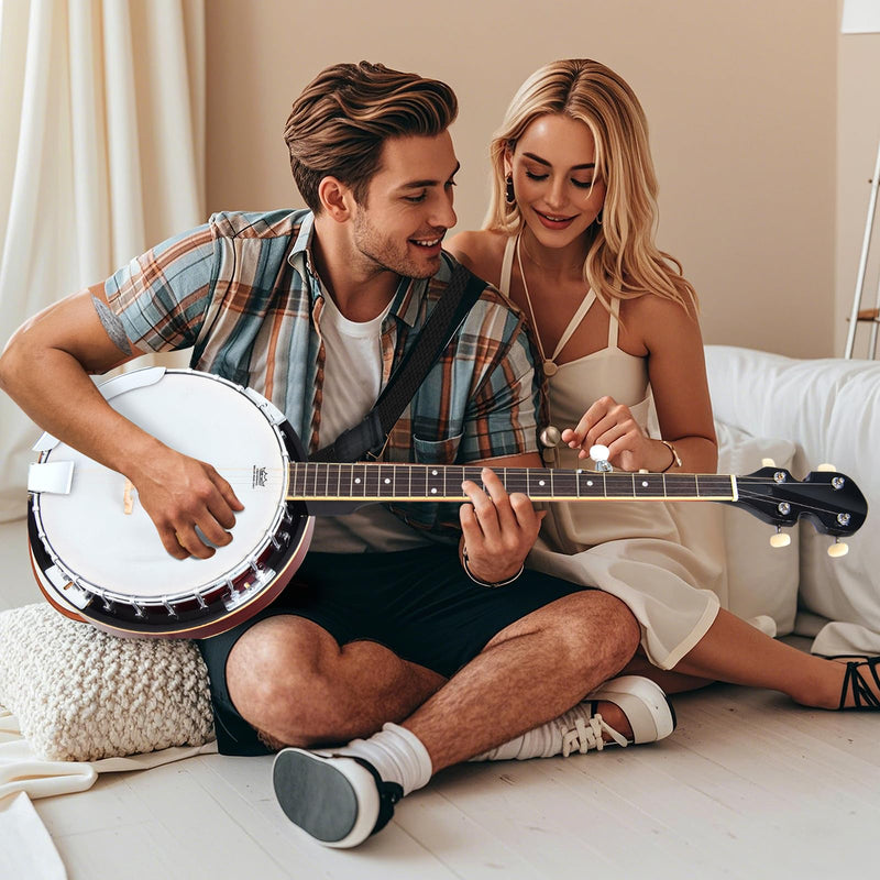 Load image into Gallery viewer, Goplus 5-String Banjo with Remo Drumhead