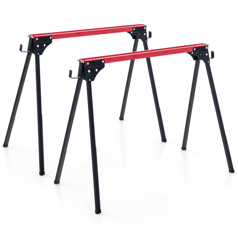 Load image into Gallery viewer, Goplus Saw Horses 2 Pack Folding