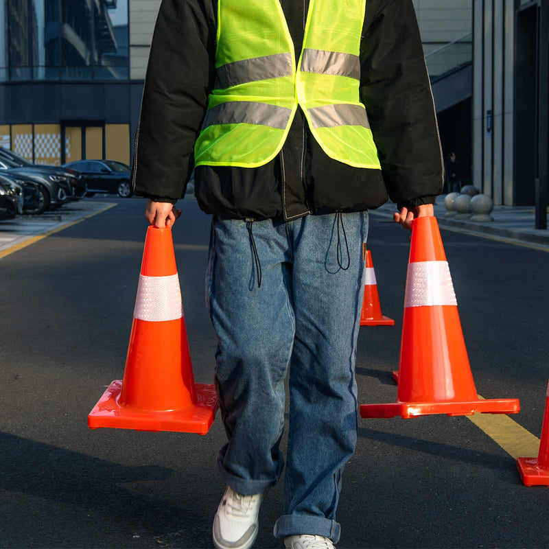 Load image into Gallery viewer, Goplus 12 Pack PVC Traffic Cones