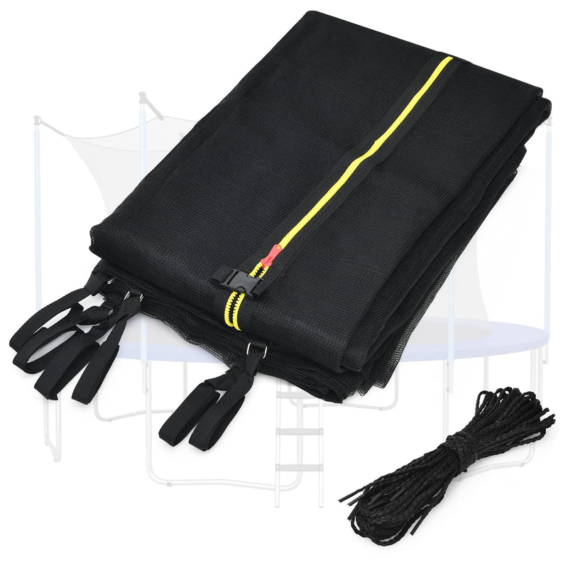 Load image into Gallery viewer, Goplus Trampoline Safety Net for 8FT 10FT 12FT 14FT 15FT 16FT Round Frame Trampoline, Weather-Resistant