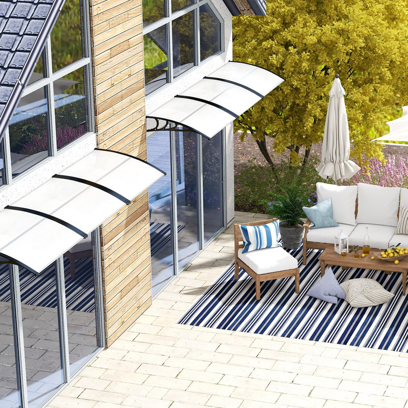 Load image into Gallery viewer, 48" x 40" Window Awning - Goplus