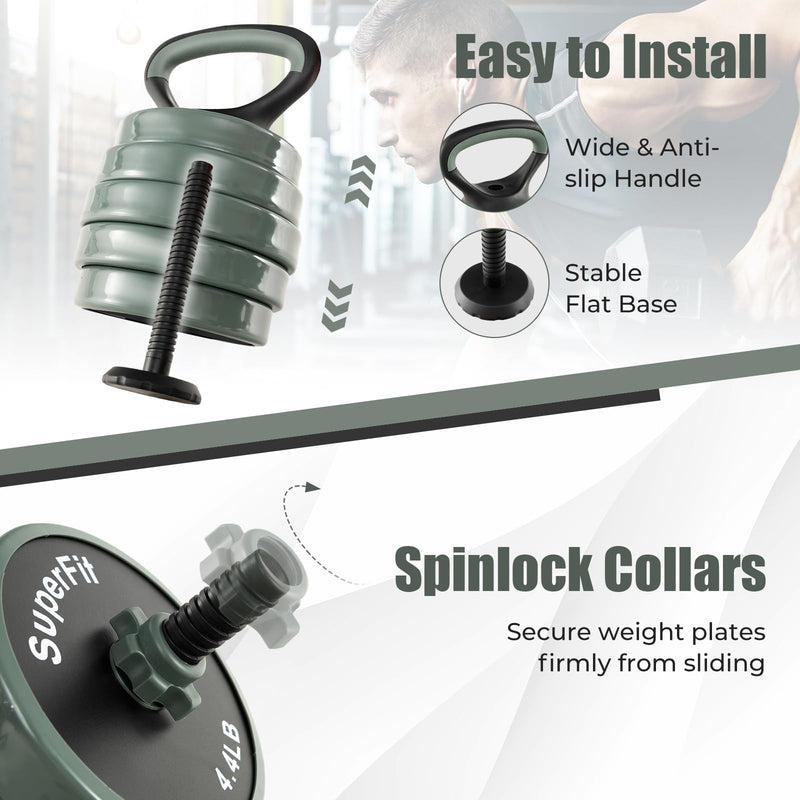 Load image into Gallery viewer, Goplus Adjustable Dumbbell Set