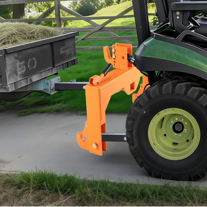 Load image into Gallery viewer, Goplus 3-Point Quick Hitch 3000 LBS Towing Force 3-Pt Attachments w/5 Level Adjustable Bolt