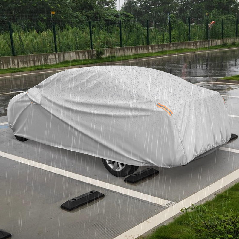 Load image into Gallery viewer, Car Cover for Automobiles 185 Inch Rain Sun UV Protection Universal Fit Sedan Toyota Corolla
