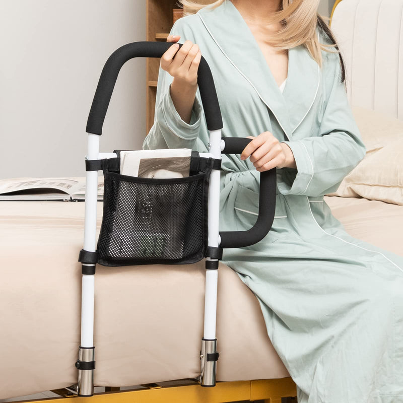 Load image into Gallery viewer, Goplus Bed Rails for Elderly Adults, Medical Bed Support Bar Mobility Assistant