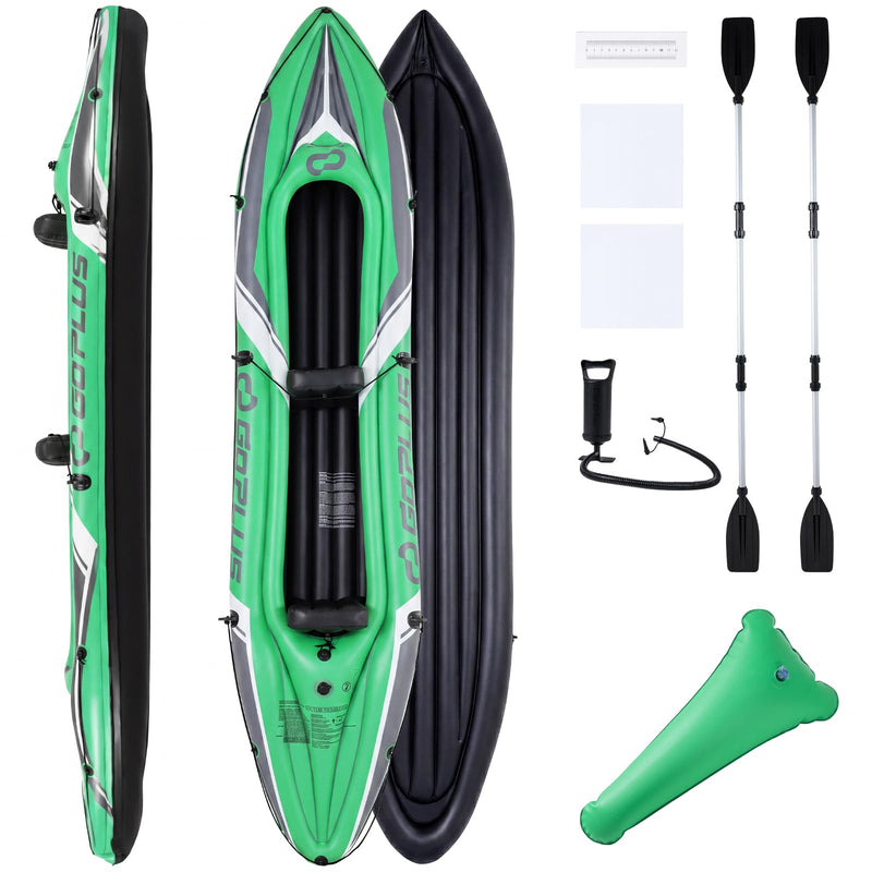 Load image into Gallery viewer, Goplus 11.5 FT Tandem Touring Kayak with Aluminum Paddles for Adults Fishing Lake River
