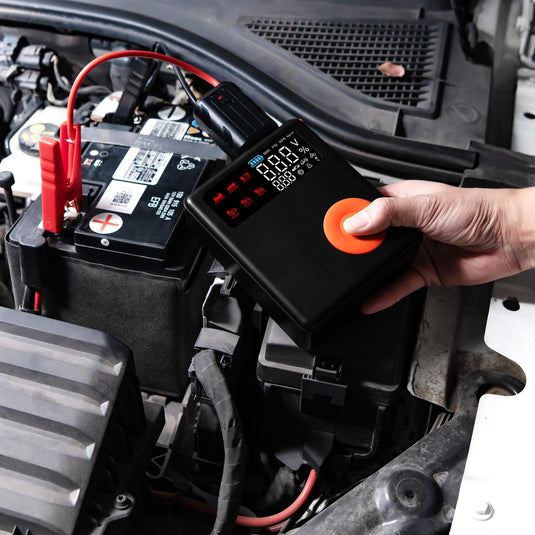 Goplus Car Jump Starter with Air Compressor