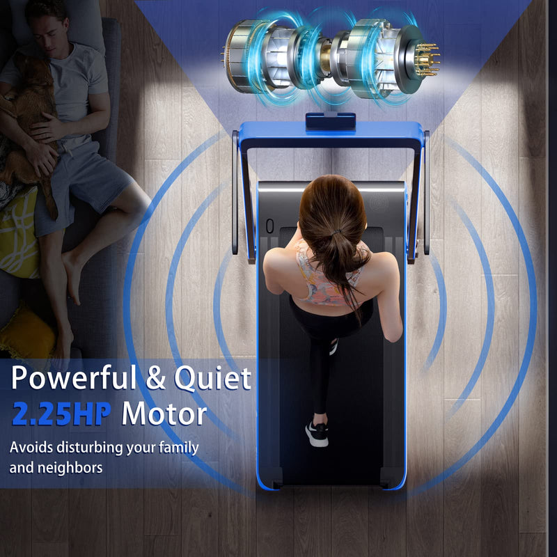 Load image into Gallery viewer, Goplus 2 in 1 Under Desk Treadmill