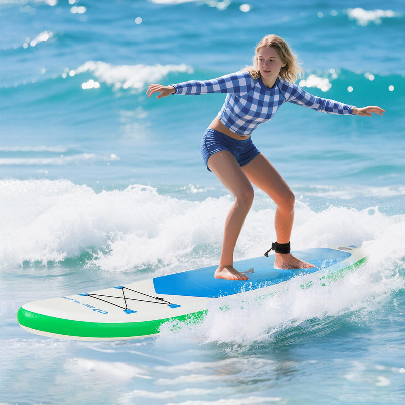 Load image into Gallery viewer, Goplus 11FT Inflatable Stand Up Paddle Board with Waterproof Phone Bag