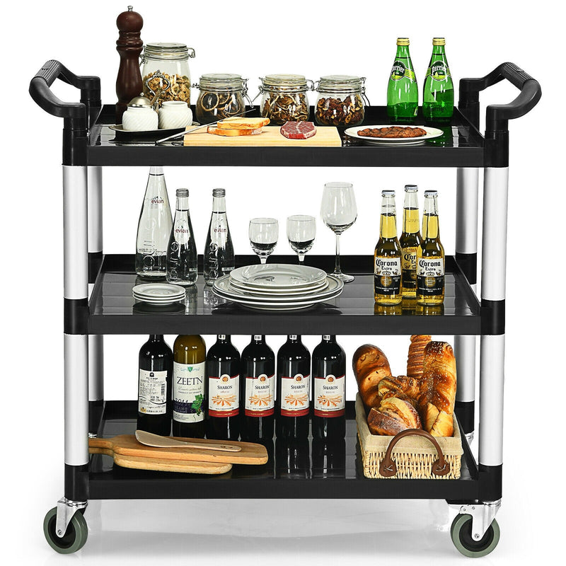Load image into Gallery viewer, 3-Tier Rolling Utility Cart with Wheels - GoplusUS