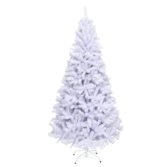 6ft /7.5ft/9ft White Artificial Christmas Tree - GoplusUS