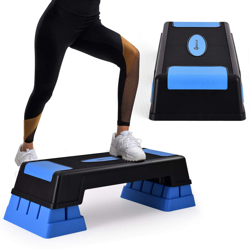 Load image into Gallery viewer, 30'' Aerobic Stepper with Risers, 5 x 7 x 9 Levels Height Adjustable - GoplusUS