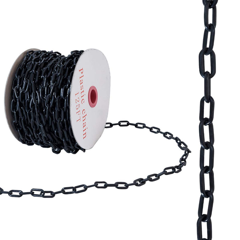 Load image into Gallery viewer, Plastic Chain Safety Barrier 125 FT Plastic Barrier Chain - GoplusUS