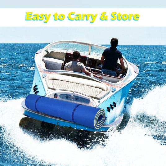 Floating Water Pad for Water Recreation and Relaxing - GoplusUS