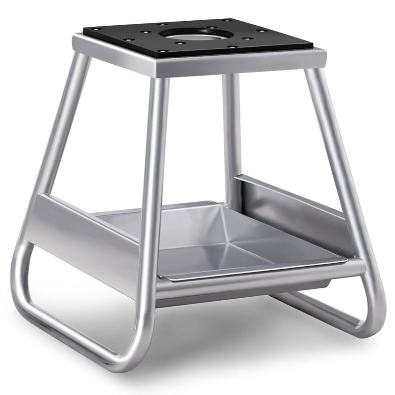 Load image into Gallery viewer, Motorcycle Motocross Dirt Bike Panel Stand Hoist Maintenance Lift Jack 1000LB Capacity (10" x 10" with Removable Oil Pan) - GoplusUS