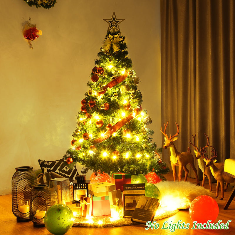 Load image into Gallery viewer, Artificial Christmas Tree with Solid Metal Stand - GoplusUS