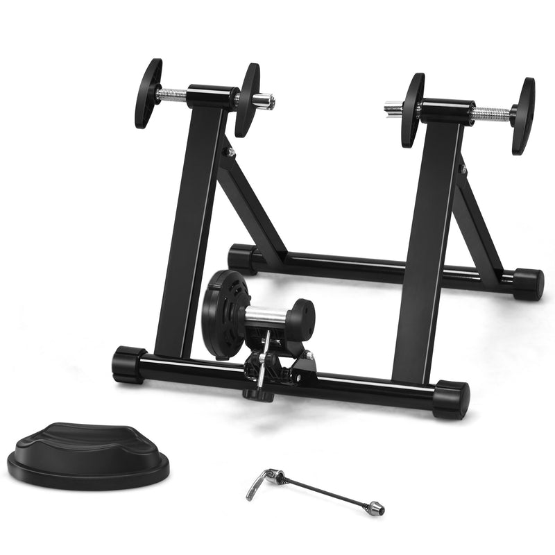 Load image into Gallery viewer, Bike Trainer Stand, Indoor Steel Exercise Bicycle Trainers with Magnetic Flywheel - GoplusUS