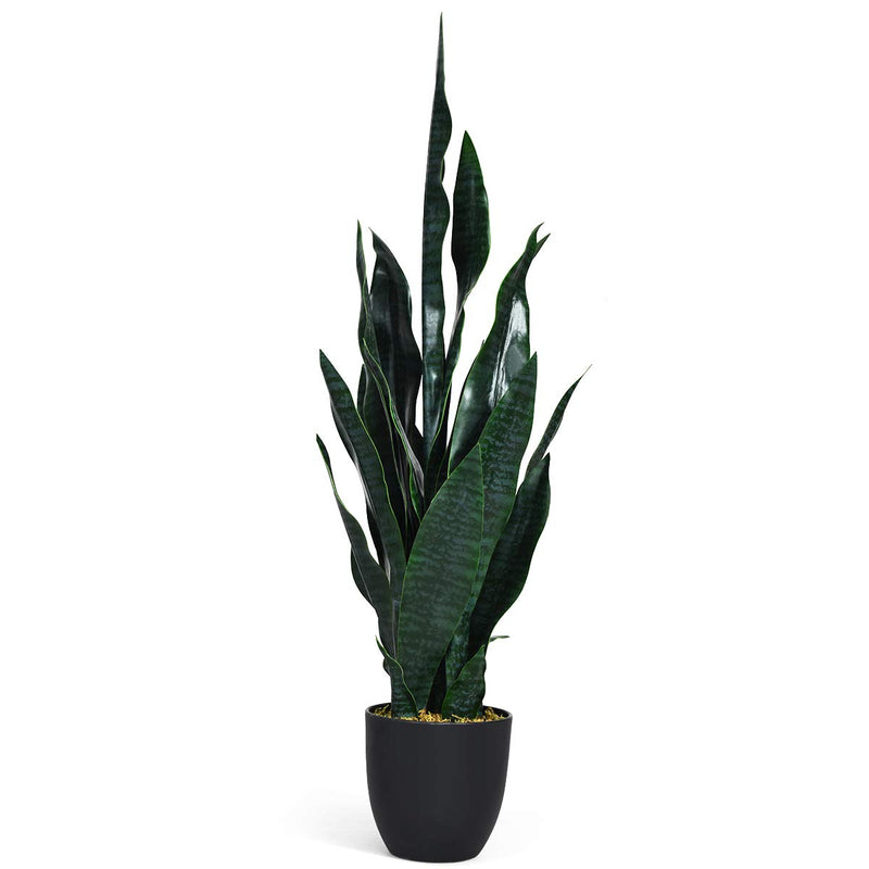Load image into Gallery viewer, Artificial Snake Plant, 36" Fake Sansevieria - GoplusUS