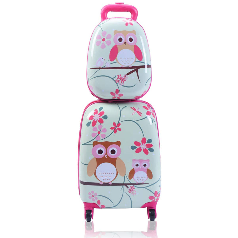 Load image into Gallery viewer, 2PC Kids Luggage, 12" & 16" Kids Carry On Luggage Set - GoplusUS