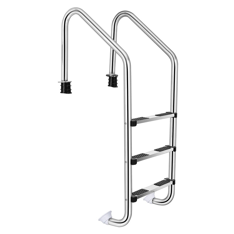 Load image into Gallery viewer, Swimming Pool Ladder, 3-Step In-Ground Stainless Steel Step for Indoor/Outdoor Pool
