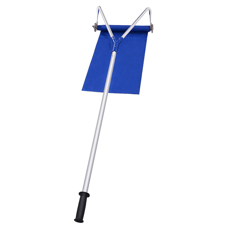 Load image into Gallery viewer, Roof Snow Rake Removal Tool 20 ft with Adjustable Telescoping Handle and Wheels