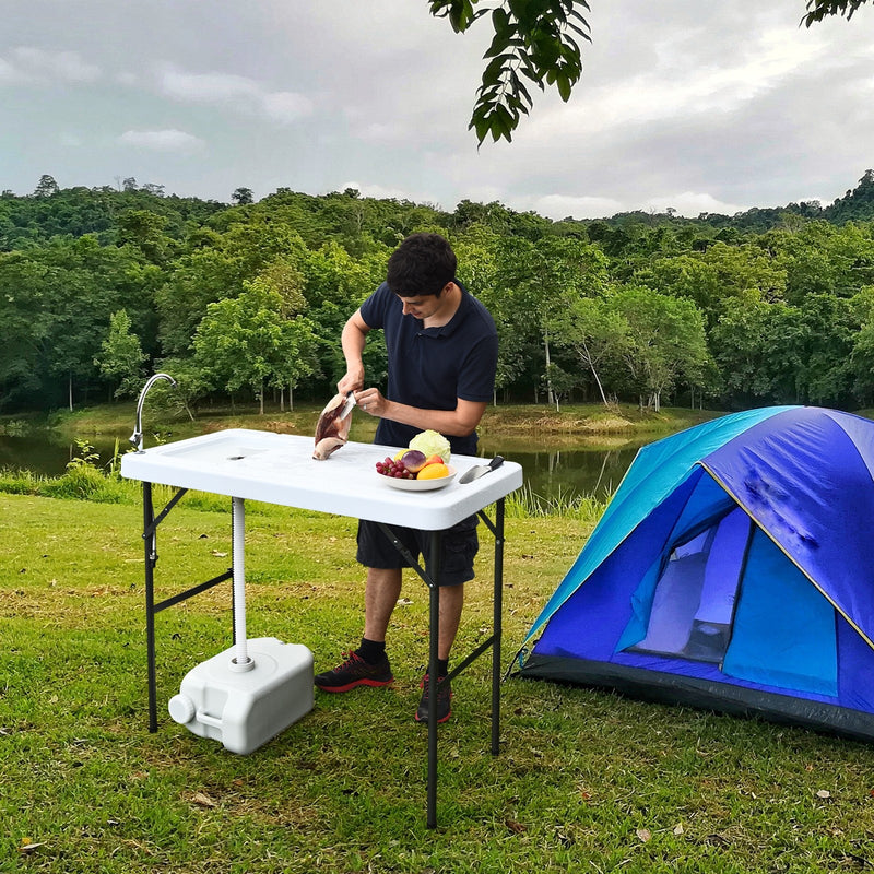Load image into Gallery viewer, Portable Folding Table Fish Fillet Hunting Cleaning Cutting Camping Picnic Outdoor Gardening Table