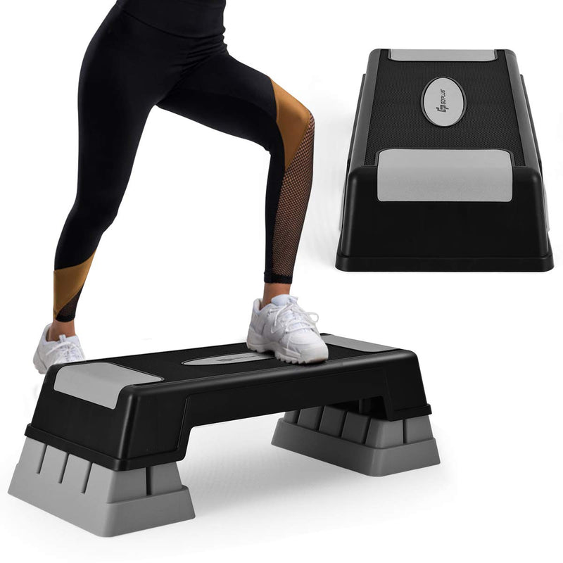 Load image into Gallery viewer, 30'' Aerobic Stepper with Risers, 5 x 7 x 9 Levels Height Adjustable - GoplusUS