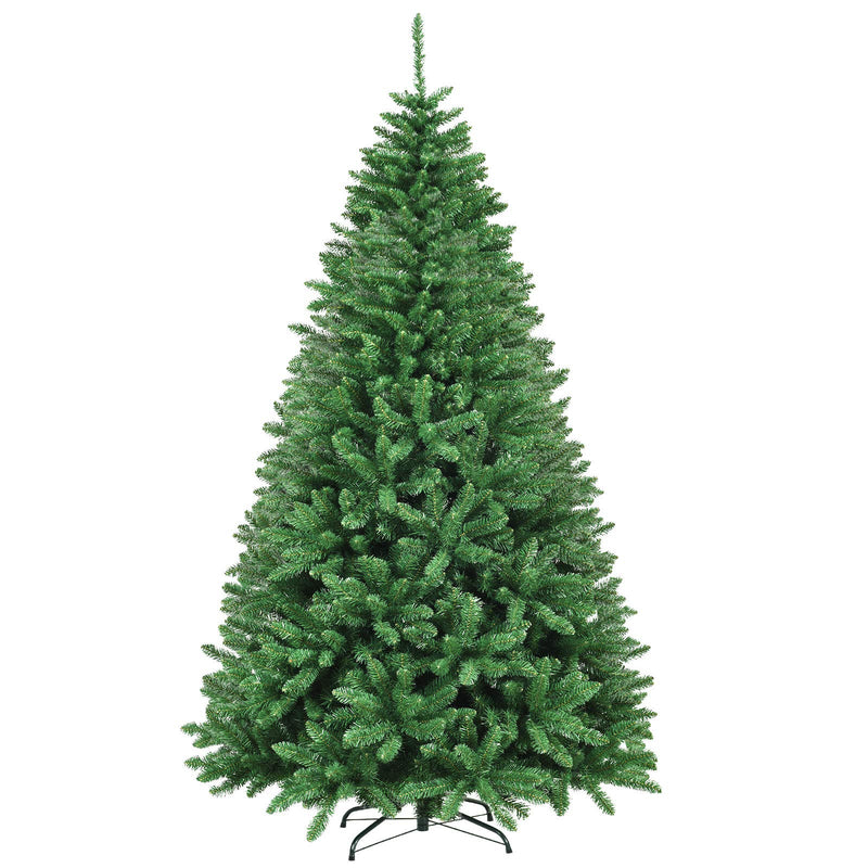 Load image into Gallery viewer, 9ft Artificial Douglas Christmas Tree, Unlit Hinged Pine Tree, with 3594 Branch Tips and Solid Metal Stand - GoplusUS