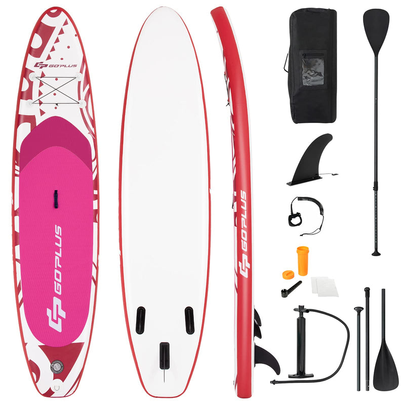 Load image into Gallery viewer, 10.5/11FT Inflatable Stand Up Paddle Board, 6.5" Thick SUP with Carry Bag - GoplusUS
