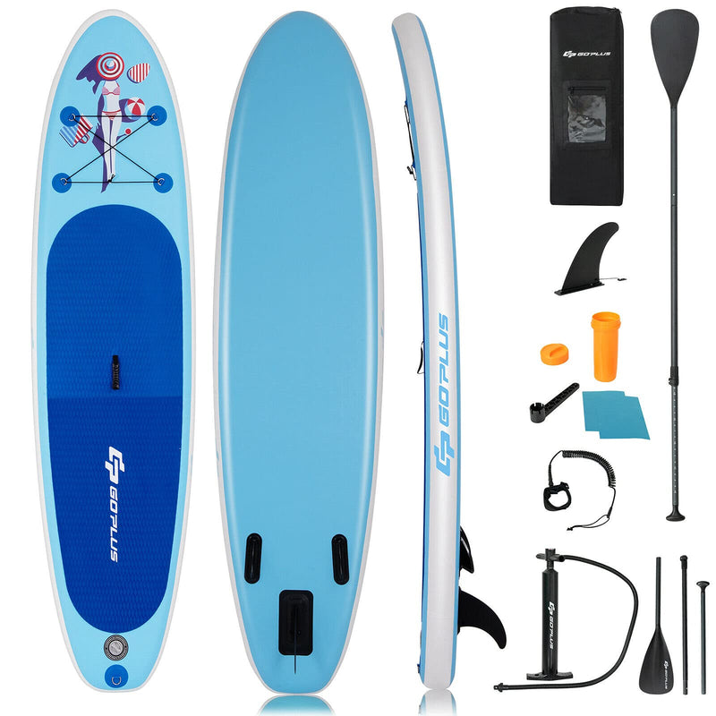 Load image into Gallery viewer, 10/ 11FT Inflatable Stand up Paddle Board Latest Inkjet Process Anti-Fading - GoplusUS