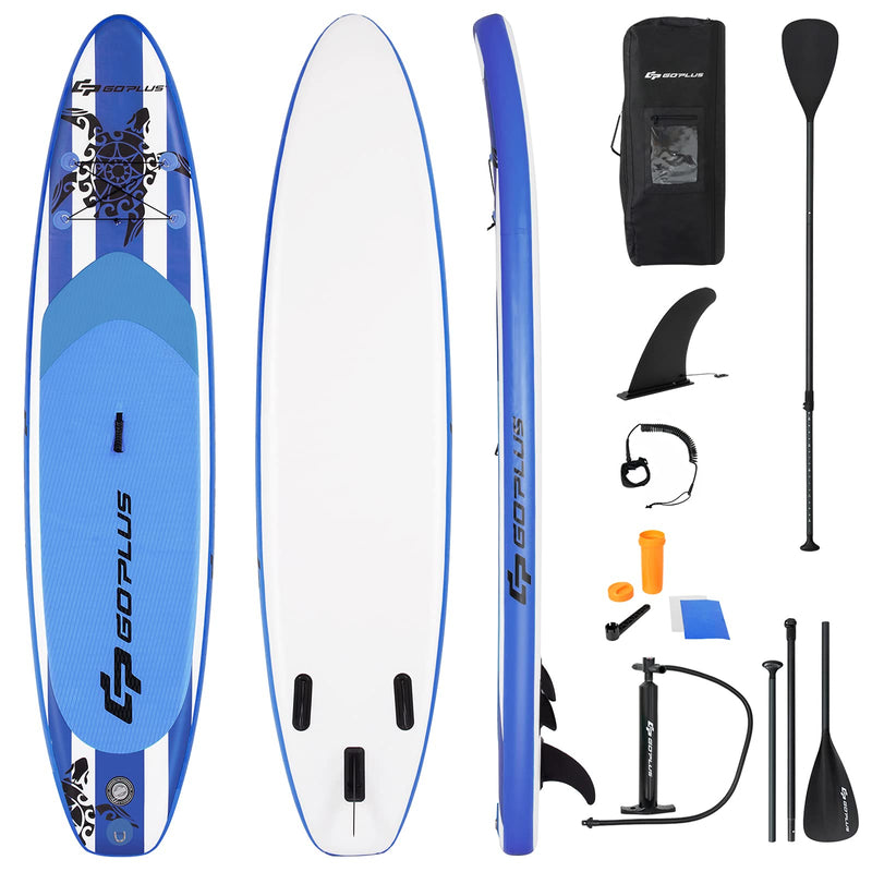 Load image into Gallery viewer, 10.5/11FT Inflatable Stand Up Paddle Board, 6.5" Thick SUP with Carry Bag - GoplusUS