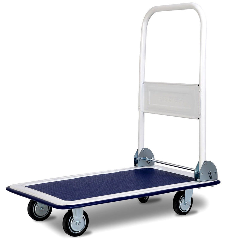 Load image into Gallery viewer, Goplus Folding Platform Cart 330LBS Rolling Flatbed Cart - GoplusUS