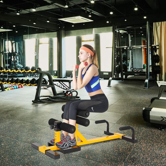 3-in-1 Multifunctional Squat Machine Deep Sissy Squat & Leg Exercise Squat - GoplusUS