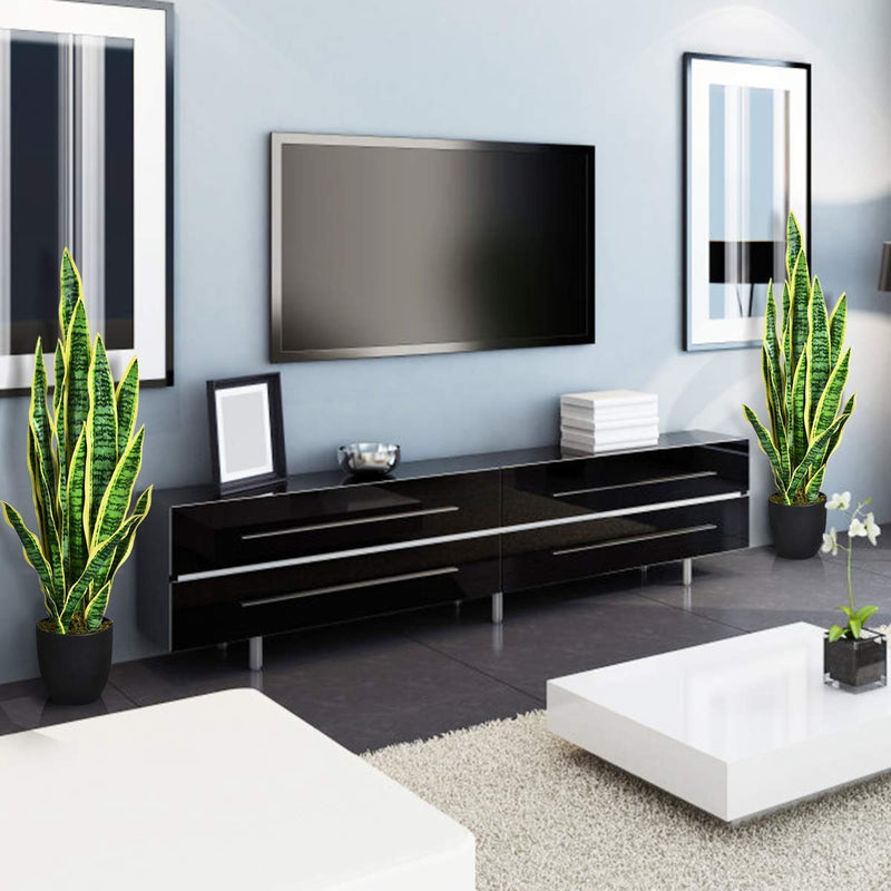 Load image into Gallery viewer, Artificial Snake Plant, 36" Fake Sansevieria - GoplusUS