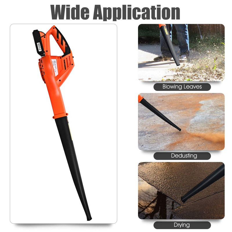 Load image into Gallery viewer, Goplus Cordless Leaf Blower, Rechargeable Leaf Sweeper w/Lithium Battery and Charger - GoplusUS