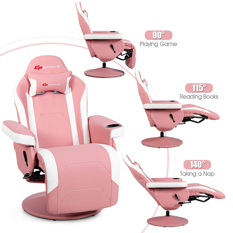 Load image into Gallery viewer, Massage Gaming Chair, Racing Style Gaming Recliner - GoplusUS