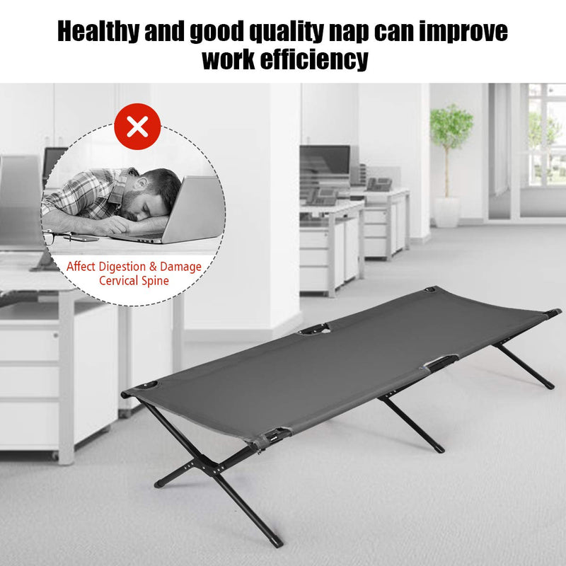 Load image into Gallery viewer, Folding Camping Cot with Carrying Bag - GoplusUS