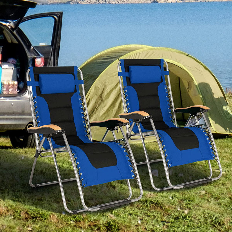 Load image into Gallery viewer, Folding Zero Gravity Lounge Chair - GoplusUS