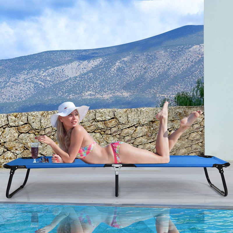 Load image into Gallery viewer, Folding Camping Cot, Heavy Duty Collapsible Foldable Bed - GoplusUS