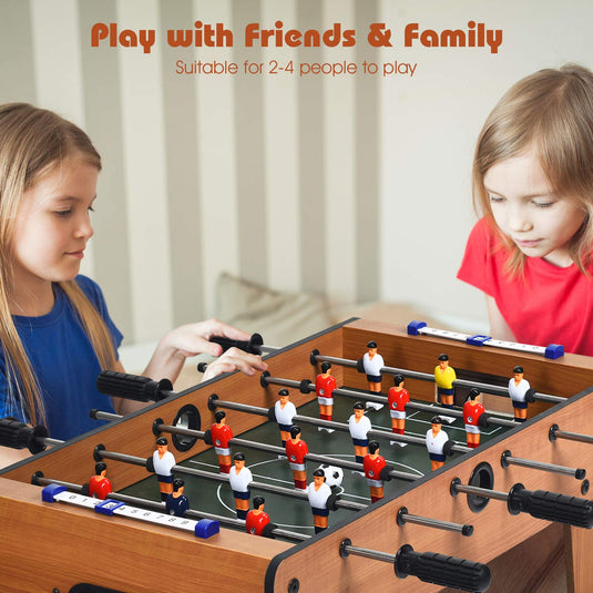 Mini Foosball Table, 27in Soccer Game Table - GoplusUS