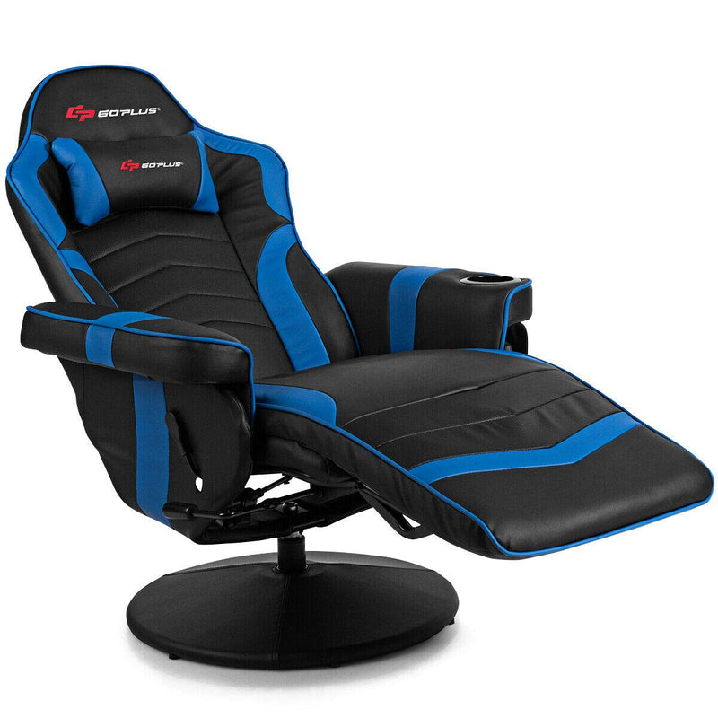 Load image into Gallery viewer, Massage Gaming Chair, Racing Style Gaming Recliner - GoplusUS