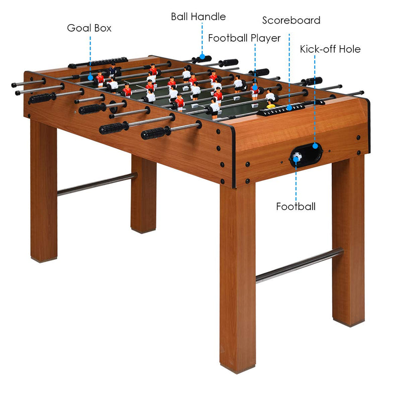 Load image into Gallery viewer, 48" Foosball Table, Easy-Assemble Soccer Game Table - GoplusUS