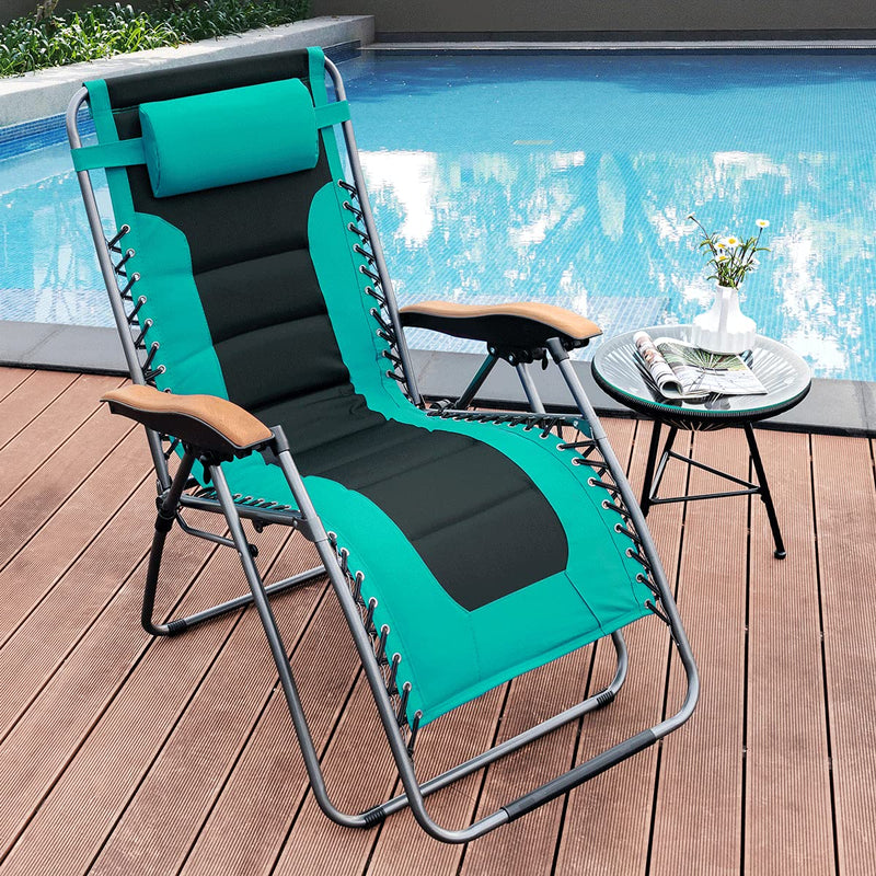 Load image into Gallery viewer, Folding Zero Gravity Lounge Chair - GoplusUS