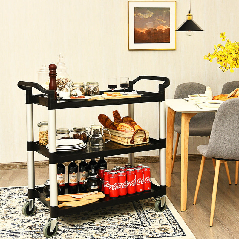 Load image into Gallery viewer, 3-Tier Rolling Utility Cart with Wheels - GoplusUS