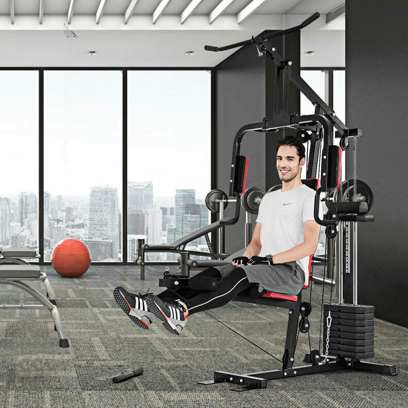 Load image into Gallery viewer, Multifunction Home Gym System Weight Training Exercise Workout Equipment Fitness Strength Machine - GoplusUS