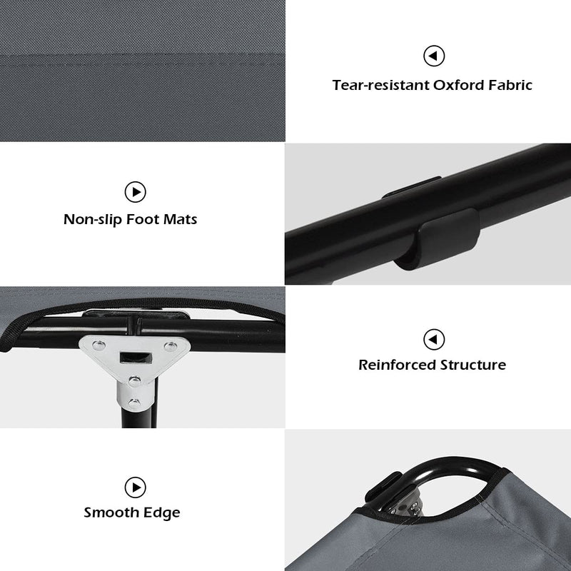 Load image into Gallery viewer, Folding Camping Cot, Heavy Duty Collapsible Foldable Bed - GoplusUS